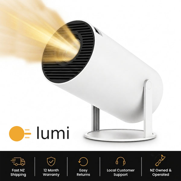 LUMI™ Smart Projector | Portable HD Home Cinema