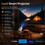 LUMI™ Smart Projector | Portable HD Home Cinema